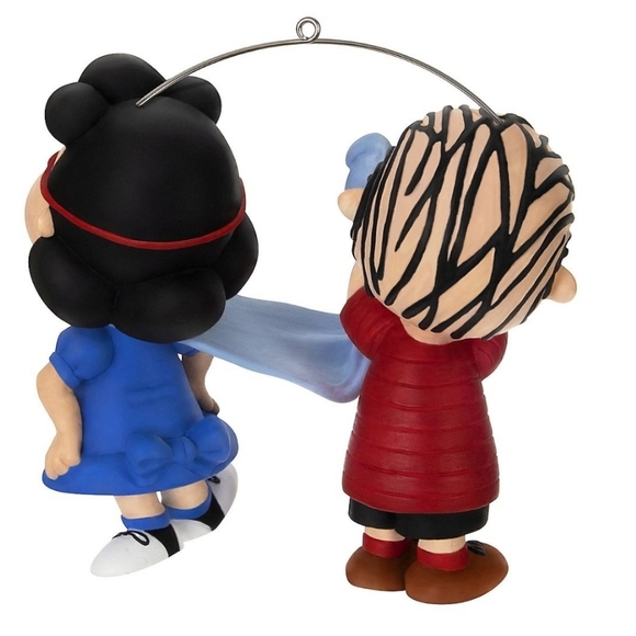 Hallmark Keepsake Peanuts 2024 Super Lucy & Linus Ornament New - Picture 3 of 5